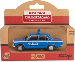 Model auta FSO/Polski Fiat 125p Milicja 1:43