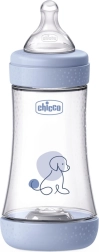 Chicco antikoliková kojenecká láhev Perfect5 240 ml se savičkou Physio, střední průtok 2m+