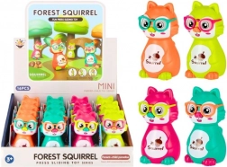 Jezdící veverka – samopohybující hračka pro děti