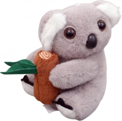 Plusový přívěsek Koala s karabinkou 12 cm