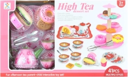 Čajový set s plechovým nádobím