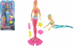 Panenka mořská panna s doplňky do vody 34 cm