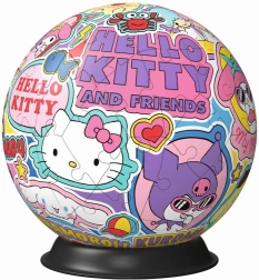 3D puzzle koule Hello Kitty EasyClick