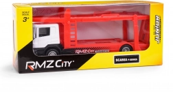Model odtahového tahače SCANIA RMZ City 1:64 s rampou
