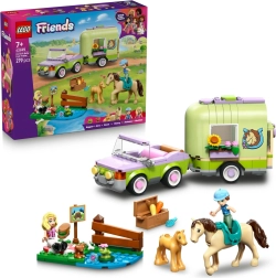 LEGO Friends přívěs s koněm a hříbětem