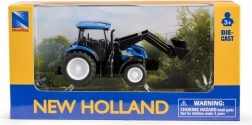 mini traktor new holland t6 s čelním nakladačem