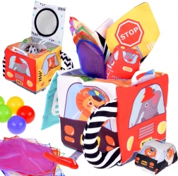 Měkká senzorická kostka Vozidla