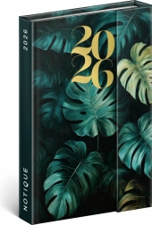 Týdenní magnetický diář Monstera 2026