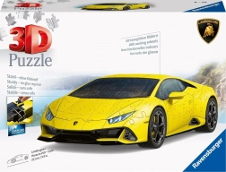 3D puzzle model Lamborghini Huracán Evo žluté od Ravensburger