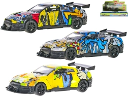 Kovový sportovní model auta 1:36 se zpětným chodem