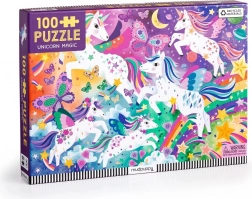 Puzzle Kouzelní jednorožci 100 dílků