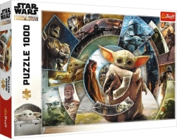 Trefl puzzle Star Wars: cesta grogu – 1000 dílků