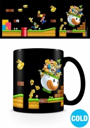 Měnící hrnek Super Mario Gold Coin Rush 315 ml