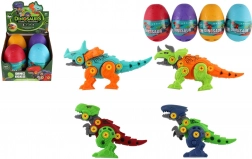 šroubovací dinosaurus ve vajíčku 15 cm – stavebnice pro děti