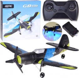Rc letadlo G8 Glider z EPP pěny s LED a USB nabíjením