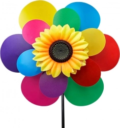 větrník s květinkou 36 cm