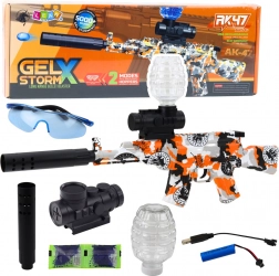 Karabina na vodní gelové kuličky Graffiti AK47