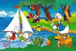 Puzzle Dobrodružství u jezera 160 dílků