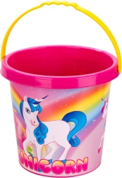 Dětský kbelík s motivem jednorožce 17 cm