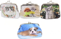 Peněženka se zvířátky z koženky