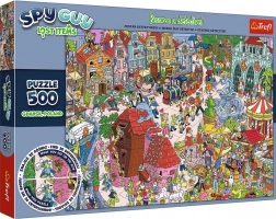 Puzzle 500 dílků Spy Guy Ztracené předměty Gdaňsk