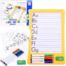 Výuková tabule s fixy pro děti