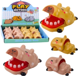 Kousající kapybara – mini hra zubař