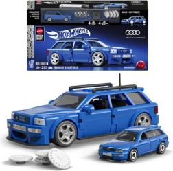 Mega Hot Wheels extrémní rychlost – Audi stavebnice auta