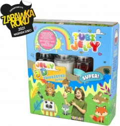 Sada Tubi Jelly 3 barvy – zvířátka