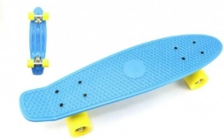 Pennyboard 60 cm s kovovými osami a nosností 90 kg – Modrá