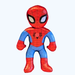 Plyšový Spider‑Man se zvuky – třpytivá edice k 100. výročí Disney