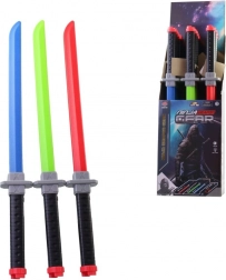 Svítící ninja meč s bateriemi v displej boxu