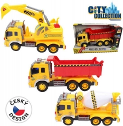 Auto stavební City Collection na baterie se zvukem a světlem