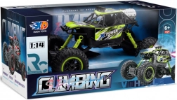 Terénní auto na dálkové ovládání v měřítku 1:14 zelené