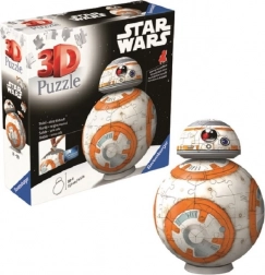 3D puzzleball star wars: bb-8 103 dílků
