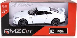 Model auta RMZ City Nissan GT‑R (R35) 2017 1:38 bílý