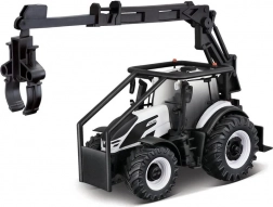 Kovový model traktoru VALTRA N174 – lesní traktor 10 cm