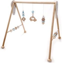 Hess dřevěná hrazdička Autíčko