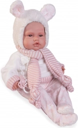 Realistická panenka Antonio Juan - měkké tělo, zvuky, 50 cm