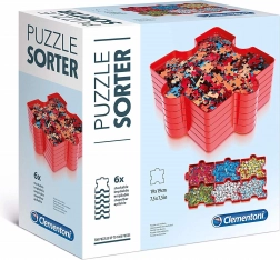 Clementoni třídič na puzzle – sada 6 přihrádek