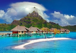 Puzzle Bora Bora, Tahiti 500 dílků
