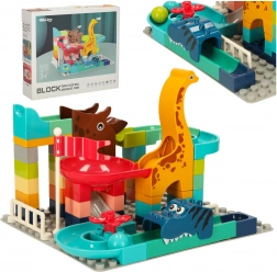 Stavebnice kuličková dráha 62 dílů Bibi-inn