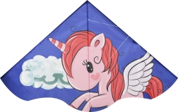 Létající drak delta s motivem jednorožce