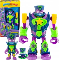 SuperThings Enigma Superbot robot se zloduchy a doplňky