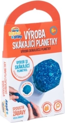 Sada na výrobu skákacího míčku – modrá