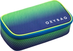 školní penál etue s kapsičkou a klopou