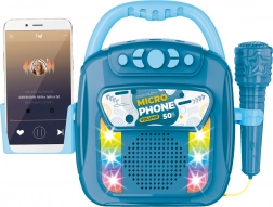 Hudební box s mikrofonem a Bluetooth 28 cm