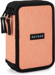 Třípatrový školní penál UNICOLOR apricot – prázdný