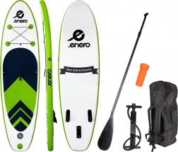 Enero paddleboard 275 × 76 × 10 cm zelený/černý/bílý