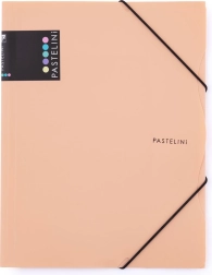 Složka s gumou A4 meruňková PASTELINI